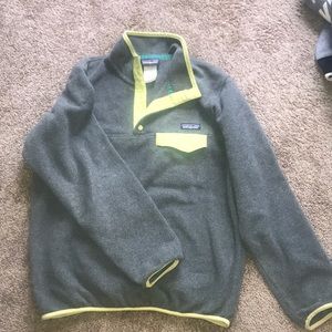 Patagonia Fleece snap T pullover